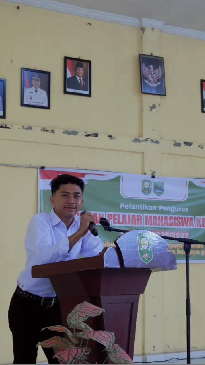 Yudhistira Ade Pratama resmi mengemban amanah sebagai Ketua umum Himpunan Pelajar Mahasiswa Koto Gasib (HPMKG) periode 2025–2027.
