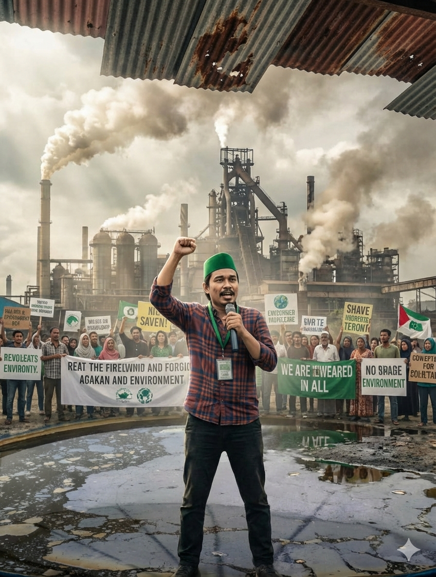 Alfan Prasad Menggugat Laba Korporasi yang Berkarat di Atas Penderitaan Rakyat