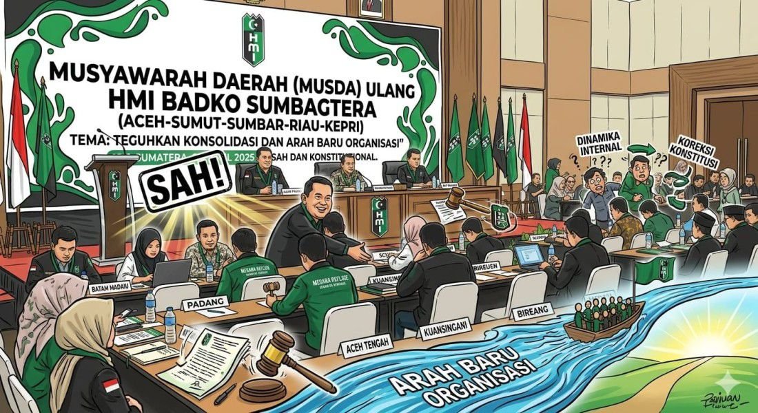HMI CABANG ACEH TENGAH TEGASKAN KEABSAHAN MUSYAWARAH ULANG BADAN KOORDINASI (BADKO) SUMBAGTERA DINYATAKAN SAH DAN SESUAI KETENTUAN ORGANISASI
